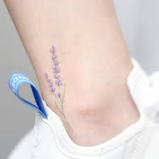 Little Lavender Artist Hktattoo Mini Lavender Tattoo Tattoos Small Tattoos