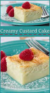 Creamy Custard Cake Recipe Custard Cake Recipes Cake Recipes Custard Recipes