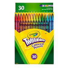 Crayola Twistable Colored Pencils 30ct Twistable Colored Pencils Colored Pencil Set Colored Pencils