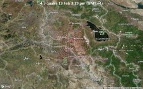 We should never allow similar catastrophes to happen again 10:57 president: Moderates Erdbeben Der Starke 4 9 Ararat 18 Km Sudlich Von Jerewan Yerevan Armenien Am Samstag 13 Feb 2021 Um 15 29 Lokalzeit 496 Erfahrungsberichte Von Nutzern Volcanodiscovery