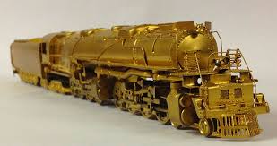 Articulateds Various Ho Scale Brass Articulated Steam Locomotives Early Hand Built Union Pacific 4 8 8 4 Big Boy Only Rear Drivers Are Powered Round Boile Model Trains Ho Model Trains Steam Locomotive