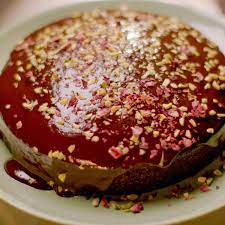 Dark And Sumptuous Chocolate Cake Recipe In 2020 Chocolate Cake Fudgy Cake Food Network Recipes
