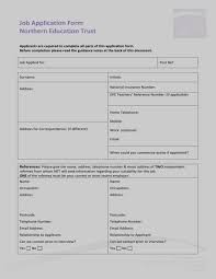 I have a master's in. Job Application Form