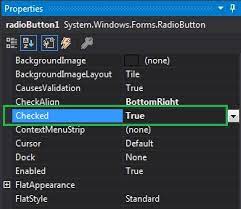 How To Set The Radiobutton To Checked State In C#? - Geeksforgeeks