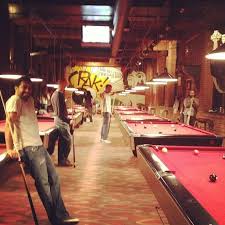 The New Job Flattopjohnnys Pool Poolhall Bar Friends Regulars Lights Retro Boston Cambridge Kendallsquare Square Chill Best Pool Hall Flat Thiết Kế