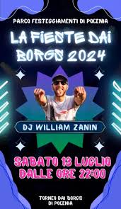 Sabato 13 Luglio alla Fieste...