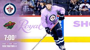 Game Day Jets Host Wild On Hockey Fights Cancer Night