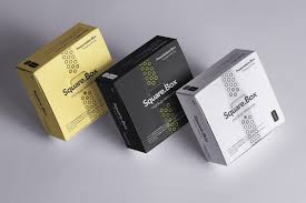 Free Square Boxes Packaging Mockup For Photoshop Mockups By Carlos Viloria In 2020 Packaging Mockup Box Mockup Free Packaging Mockup