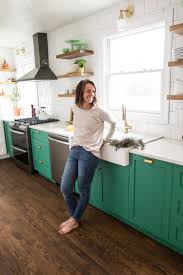 Unused kitchen appliances can easily find a new home via donation, consignment, or selling online. Bold Small Kitchen With Green Cabinets And Slate Appliances