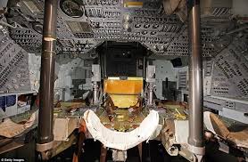 Pictured Is A View Inside The Apollo 10 Command Module The Space Capsule Was Flown Around The Moon Orion Spacecraft Apollo Space Program Space And Astronomy