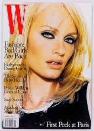 Amber Valletta HOLLY HUNTER Prince William Eton PARIS COLLECTIONS W  magazine US