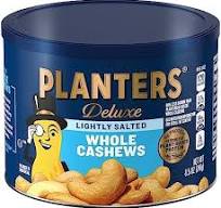 Amazon.com: Planters Lightly Salted Whole Cashews (8.5 oz Canister)
