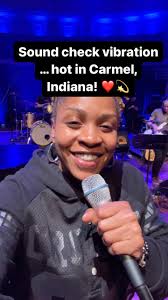 Had to share some sound check vibes… and it was fire! Had an amazing show  with the @classicalbumslive crew performing “Aretha’s Gold” album tonight  at The Palladium in Carmel, Indiana. Much thanks to ...