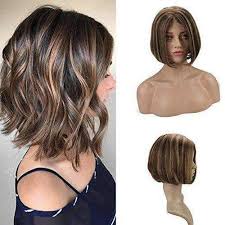 Short bob hairstyles women's straight human hair wigs with bangs lace front cap wigs 10inch. Bob Human Hair Wigs For Thin Hair To Add Volume Ugeathair