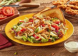 Amount of calories in grilled chicken caesar salad: Big Zalads Menu Zaxby S