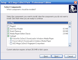 Enjoy problem free playback of mkv, mp4, avi, flv, and all other multimedia file formats. Free Download Ace Mega Codecs Pack 6 03 Professional Edition