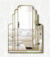 Maybe you would like to learn more about one of these? Manhattan Original Handcrafted Art Deco Wall Mirror With Gold Trim Bespoke Mirrors Art Deco Mirrors Custom Made Mirrors