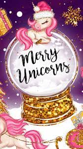 Download Pin By Monika Elrod On For Z Cute Christmas Wallpaper Christmas Unicorn Unicorn Wallpaper