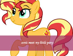 Maybe you would like to learn more about one of these? Bookemon Sonic Meet My Little Pony Book 882402