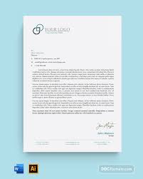 The template is highly customizable and makes use of 300 dpi and has 2550* 3450 pixel display size. 17 Free Business Letterhead Templates Ms Word Ai Psd Purshology