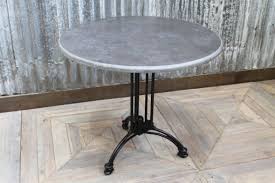 A wood dining table won't do that. Stone Top Dining Table Round Restaurant Table