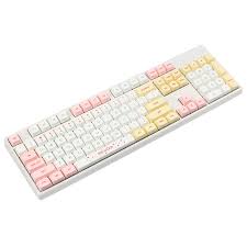 Mechzone 61 104 Keys Macaron Color Keycap Set Xda Profile Pbt Sublimation Keycaps For 61 64 87 104 Keys Mechanical Keyboards Keyboards Pbt Macarons