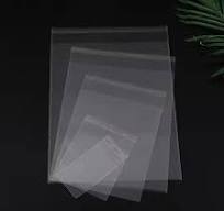 Custom Different Size Clear Transparent Biodegradable OPP Bag Recyclable  Self-Adhesive Plastic Poly Bag