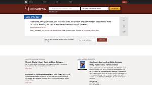 Welcome To The New Bible Gateway Youtube
