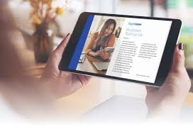 Tablet With Lz Website Small Business Start Up Start Up Start Up Business