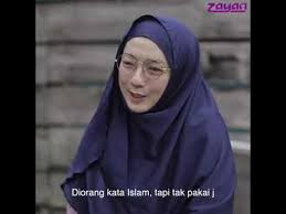 Wanita kristen ini sampai menangis ingin masuk islam. Youtube Youtube Indah Islam