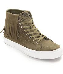 Vans Sk8 Hi Ivy Green Moc Shoes Women S Zumiez Vans Casual Shoes Women Womens Vans