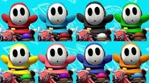 Entonces ya tienes disponibles los colores de yoshi y shy guy en el juego de velocidad de nintendo. Mario Kart 8 Deluxe All Shy Guy Colors Online Races Youtube
