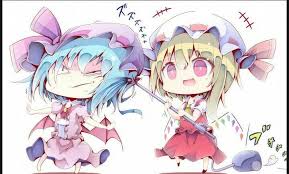 remilia x flandre おしゃれまとめの人気アイデア pinterest maki harukawa 東方 かわいい イラスト 絵