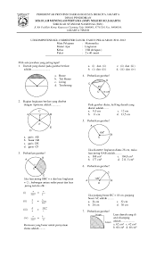 Check spelling or type a new query. Pdf Soal Soal Lingkaran Balok Dan Kubus E Rosa Lina Academia Edu