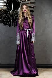 Purple Robelong Pagan Robesilk Satin Long Robewitch Etsy Silk Dressing Gown Pagan Clothing Satin Dressing Gown