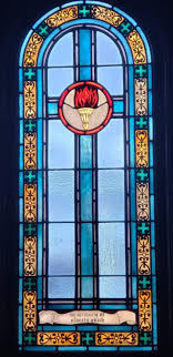 Torchbearer Window At Westminster Presbyterian Church Of Chehalis Wa Presbyterian Chehalis Church Of Scotland