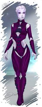 Albino Asari Anthy L Tiora By Omega Panda On Deviantart Mass Effect Characters Mass Effect Art Mass Effect Krogan
