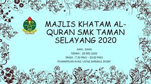 Memberikan ucapan selamat ulang tahun kepada mereka yang mengandung do'a didalamnya menjadi salah satu hal yang tidak sulit untuk kita lakukan, namun sangat berarti bagi mereka. Majlis Khatam Al Quran Flip Ebook Pages 1 39 Anyflip Anyflip