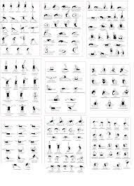 Image Result For Free Printable Hatha Yoga Poses Chart