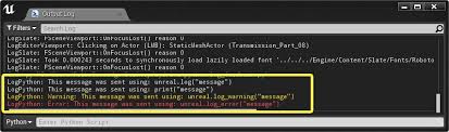 Unless the user hasn't played their game since the occurrence of the error, we prefer if the le is on the same day you're reading it. Scripting The Editor Using Python Unreal Engine Documentation