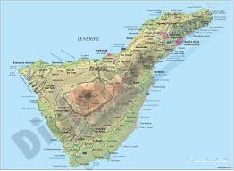 Consigue los mapas de tenerife que necesitas para preparar tu viaje: Mapa De La Isla De Tenerife