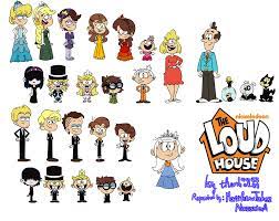 the loud house female and male | The loud house lucy, Loud house movie, Loud  house characters