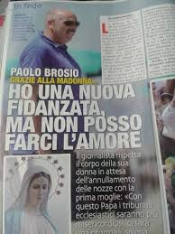 Lei si dichiara innamorata e nega ogni tradimento. Paolo Brosio La Madonna E La Fidanzata Senza Sesso Giornalettismo