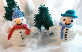 > bonhommes de neige tout doux. Des Petits Bonhommes De Neige Au Crochet Archives De La Grenouilletricote