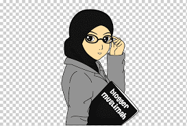 Duck scarves instagram illustration by soefara (com imagens). Cartoon Female Drawing Animaatio Muslimah Child Cartoon Fictional Character Png Klipartz