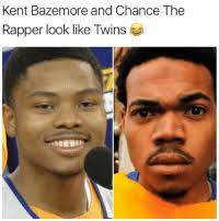 Get the latest nba news on kent bazemore. Kent Bazemore And Chance The Rapper Look Like Twins Do You See It Tags Nba Chance Bazemore Chance The Rapper Meme On Me Me
