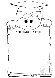Fine Anno Attestato Merito Bambino2 Le Idee Della Scuola Scuola Creativo
