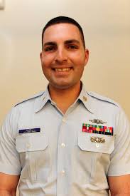 Coast Guard Petty Officer 2nd Class Jorge Gomez was