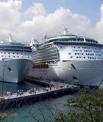 Freedom Of The Seas Vs Allure Of The Seas Liberty And Legend In Labadee 2 Royal Caribbean Cruise Lines Liberty Of The Seas Legend Of The Seas