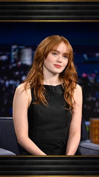 @sadiesink_ answers what she thinks happens to Eleven at the end of  @strangerthingstv… 👀 #FallonTonight #StrangerThingsOnFallon